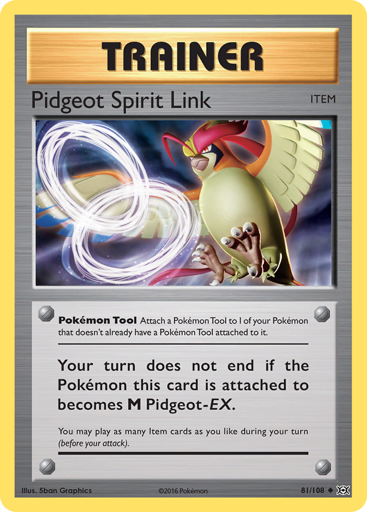 Pidgeot Spirit Link (81/108) [XY: Evolutions] | Fandemonia Ltd