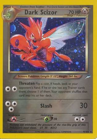 Dark Scizor (9/105) [Neo Destiny Unlimited] | Fandemonia Ltd