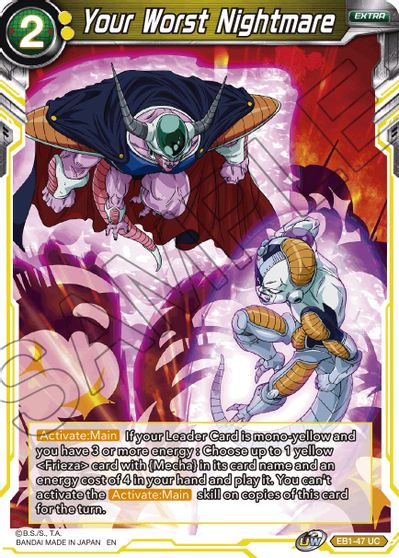 Your Worst Nightmare (EB1-047) [Battle Evolution Booster] | Fandemonia Ltd