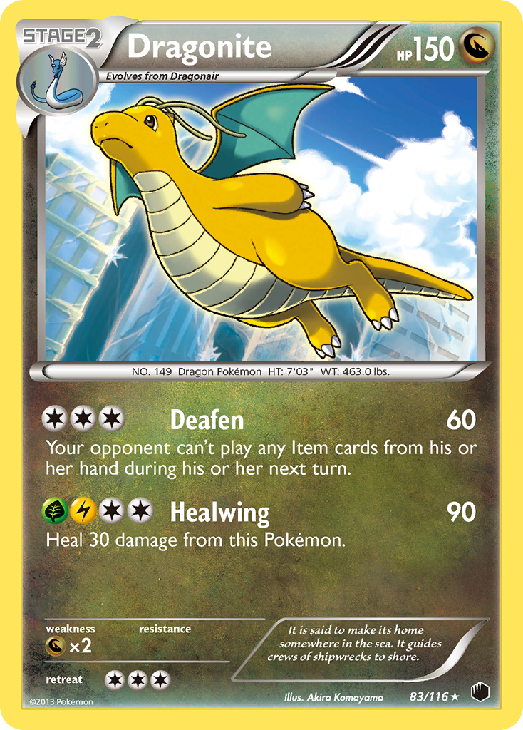 Dragonite (83/116) [Black & White: Plasma Freeze] | Fandemonia Ltd