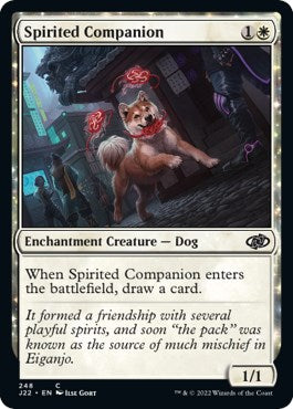 Spirited Companion [Jumpstart 2022] | Fandemonia Ltd