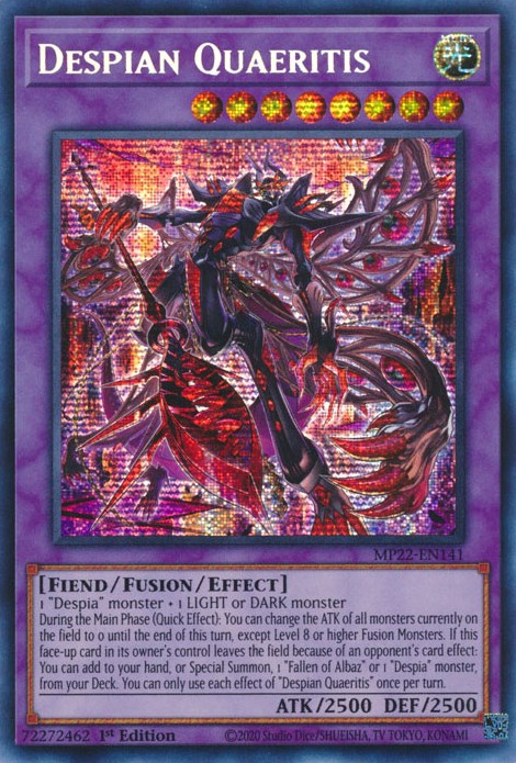 Despian Quaeritis [MP22-EN141] Prismatic Secret Rare | Fandemonia Ltd