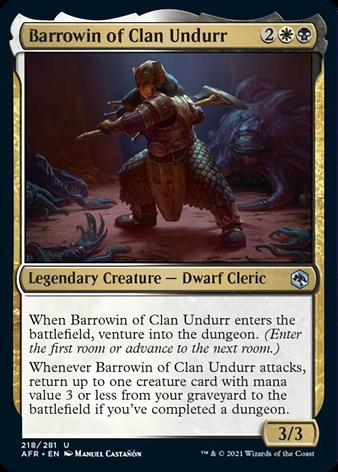 Barrowin of Clan Undurr [Dungeons & Dragons: Adventures in the Forgotten Realms] | Fandemonia Ltd