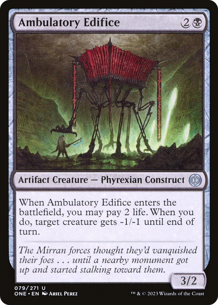 Ambulatory Edifice [Phyrexia: All Will Be One] | Fandemonia Ltd