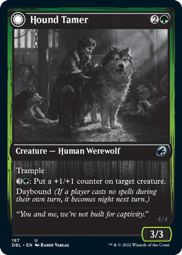 Hound Tamer // Untamed Pup [Innistrad: Double Feature] | Fandemonia Ltd