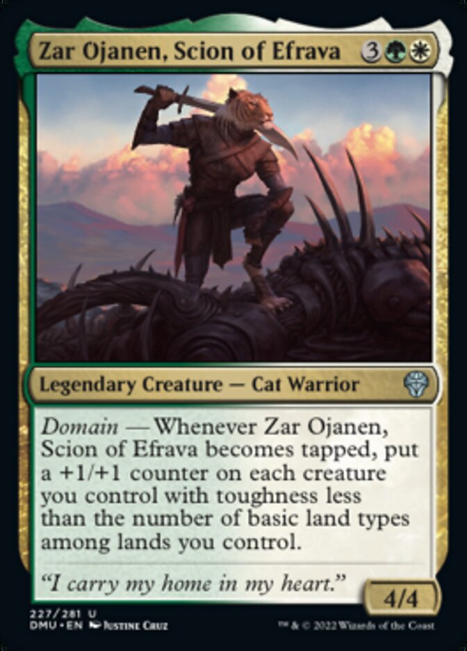 Zar Ojanen, Scion of Efrava [Dominaria United] | Fandemonia Ltd