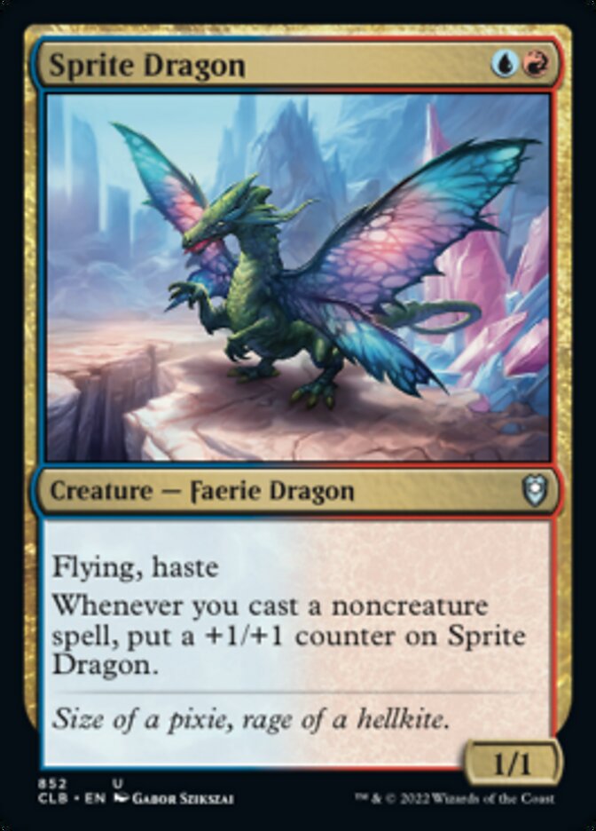 Sprite Dragon [Commander Legends: Battle for Baldur's Gate] | Fandemonia Ltd