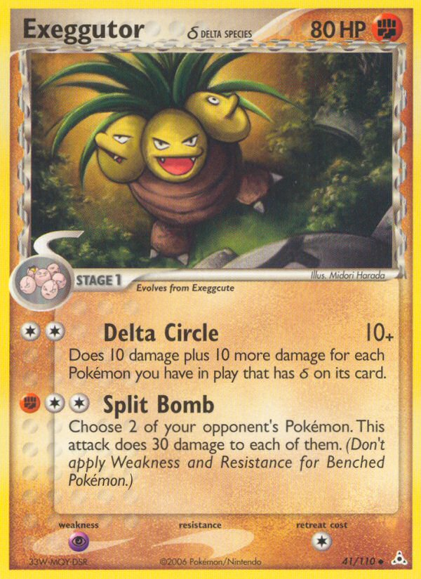 Exeggutor (41/110) (Delta Species) [EX: Holon Phantoms] | Fandemonia Ltd