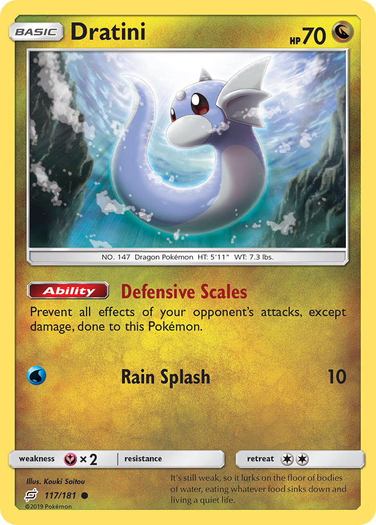 Dratini (117/181) [Sun & Moon: Team Up] | Fandemonia Ltd