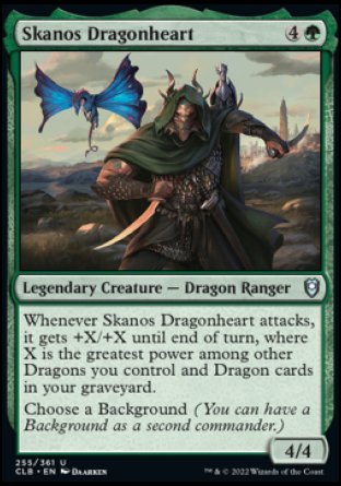 Skanos Dragonheart [Commander Legends: Battle for Baldur's Gate] | Fandemonia Ltd