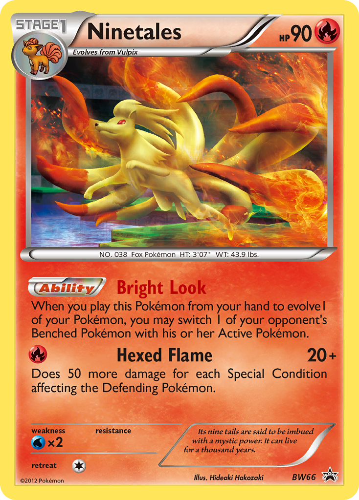 Ninetales (BW66) [Black & White: Black Star Promos] | Fandemonia Ltd