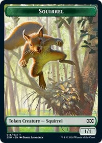 Squirrel // Thopter (008) Double-sided Token [Double Masters Tokens] | Fandemonia Ltd