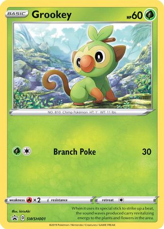 Grookey (SWSH001) [Sword & Shield: Black Star Promos] | Fandemonia Ltd