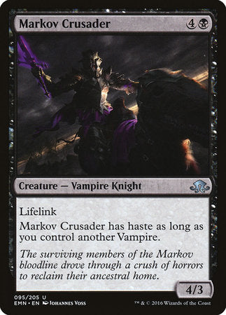 Markov Crusader [Eldritch Moon] | Fandemonia Ltd