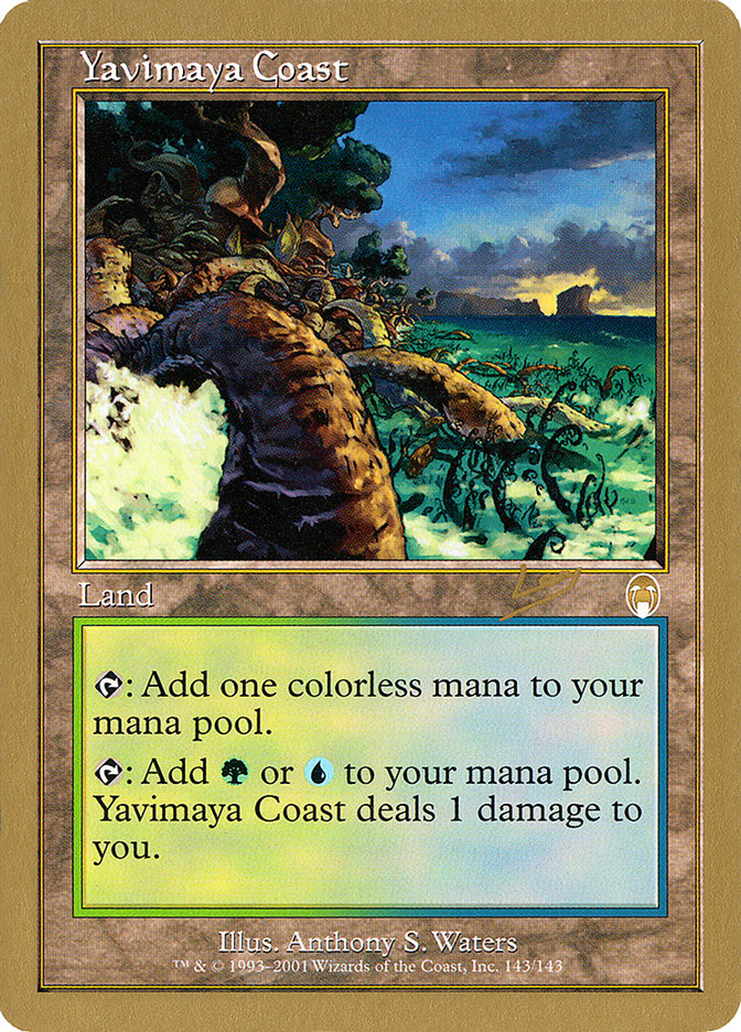 Yavimaya Coast (Raphael Levy) [World Championship Decks 2002] | Fandemonia Ltd