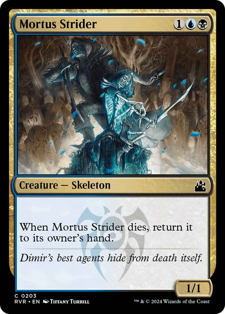 Mortus Strider [Ravnica Remastered] | Fandemonia Ltd