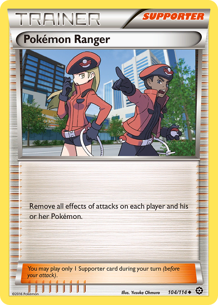 Pokemon Ranger (104/114) [XY: Steam Siege] | Fandemonia Ltd