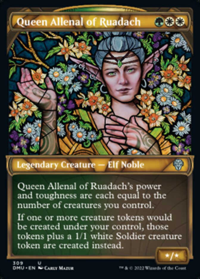 Queen Allenal of Ruadach (Showcase) [Dominaria United] | Fandemonia Ltd