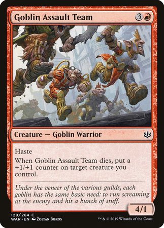 Goblin Assault Team [War of the Spark] | Fandemonia Ltd