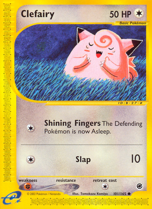 Clefairy (101/165) [Expedition: Base Set] | Fandemonia Ltd