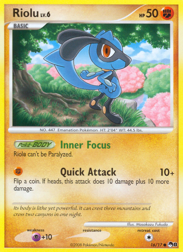 Riolu (16/17) [POP Series 8] | Fandemonia Ltd