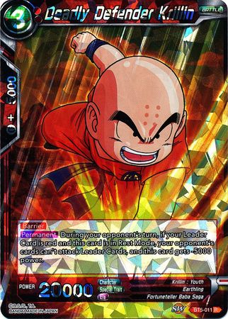 Deadly Defender Krillin (BT5-011) [Miraculous Revival] | Fandemonia Ltd