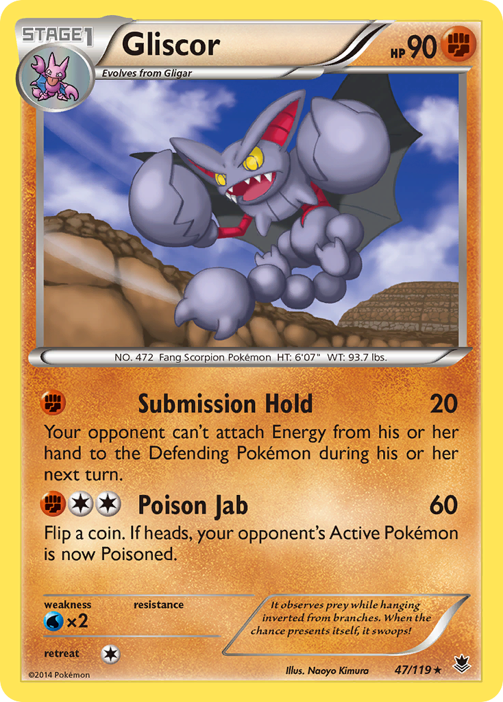 Gliscor (47/119) [XY: Phantom Forces] | Fandemonia Ltd