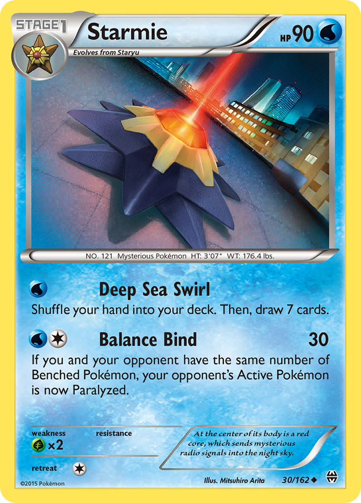 Starmie (30/162) [XY: BREAKthrough] | Fandemonia Ltd