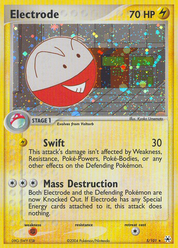 Electrode (5/101) [EX: Hidden Legends] | Fandemonia Ltd