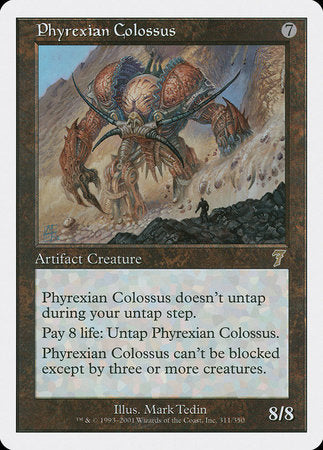 Phyrexian Colossus [Seventh Edition] | Fandemonia Ltd