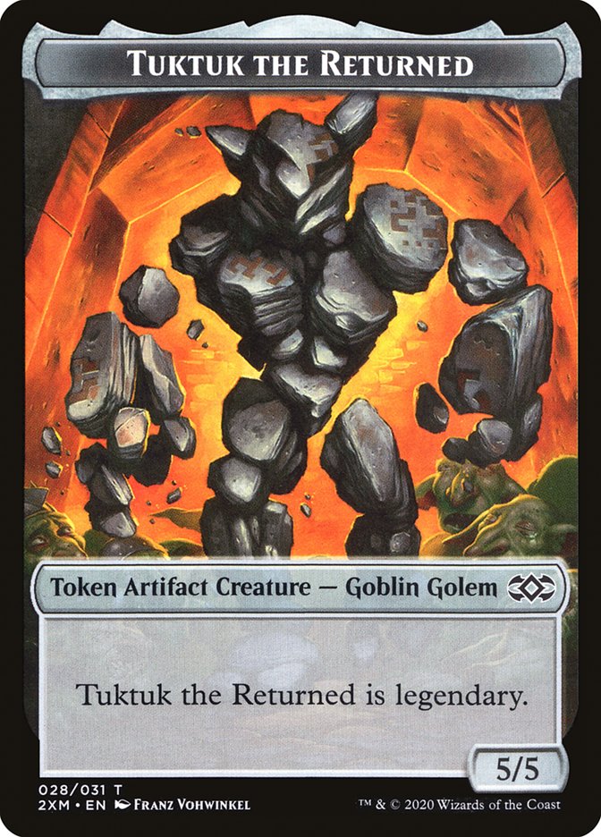 Tuktuk the Returned Token [Double Masters] | Fandemonia Ltd