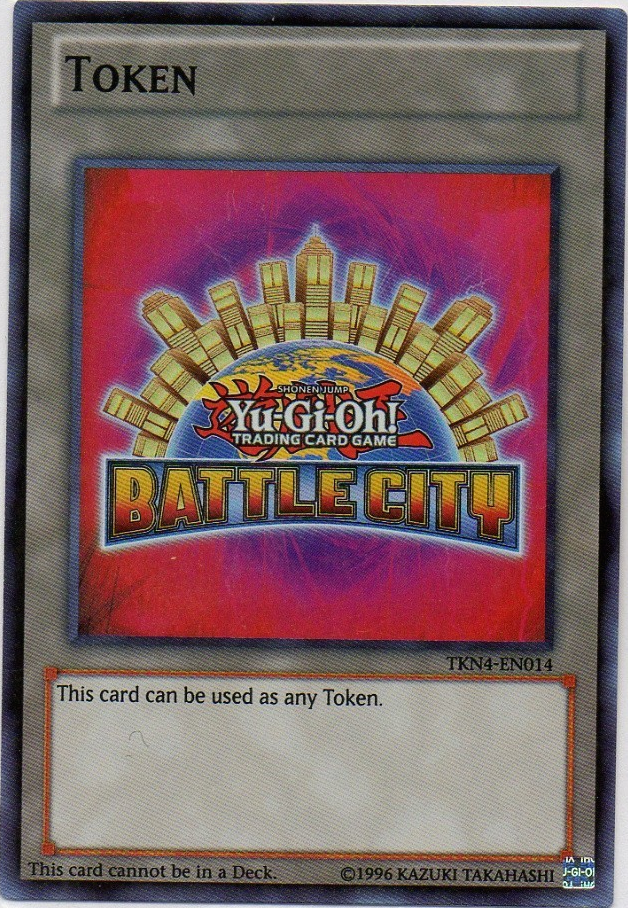 Yu-Gi-Oh! Battle City Token [TKN4-EN014] Super Rare | Fandemonia Ltd