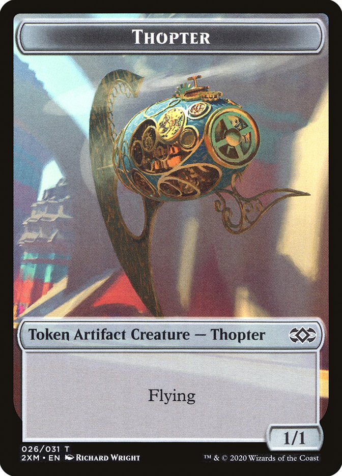 Thopter (026/031) [Double Masters Tokens] | Fandemonia Ltd