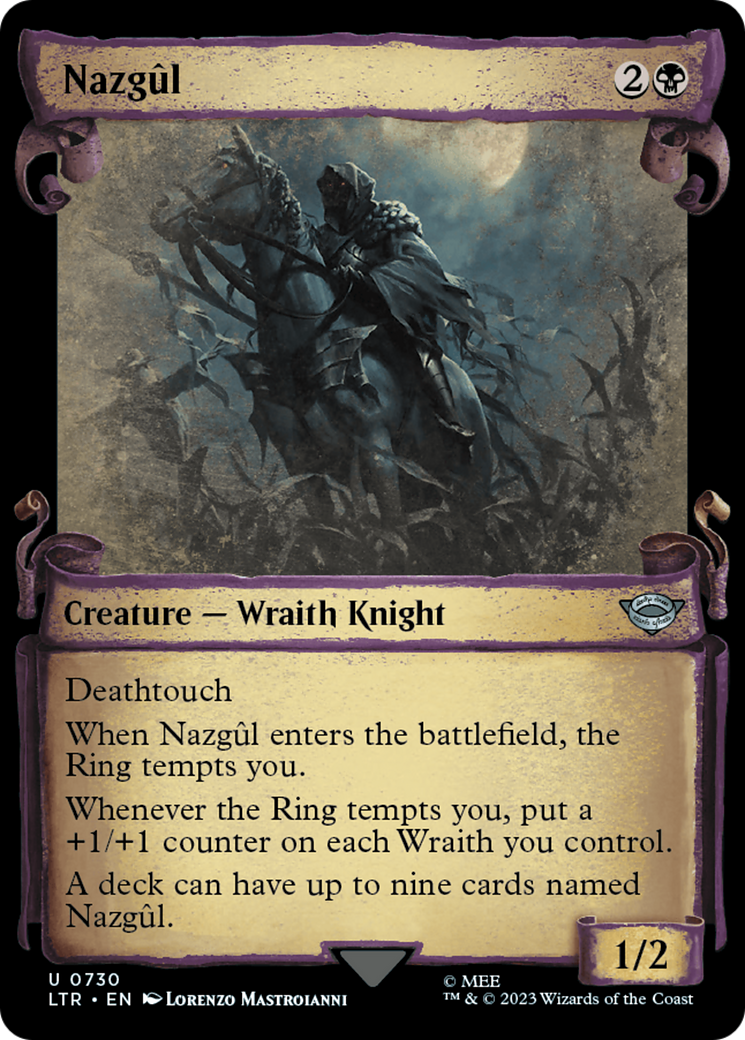 Nazgul (0730) [The Lord of the Rings: Tales of Middle-Earth Showcase Scrolls] | Fandemonia Ltd