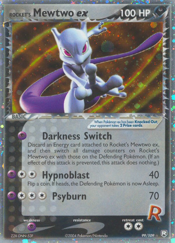 Rocket's Mewtwo ex (99/109) [EX: Team Rocket Returns] | Fandemonia Ltd