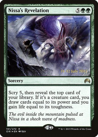 Nissa's Revelation [Magic Origins Promos] | Fandemonia Ltd