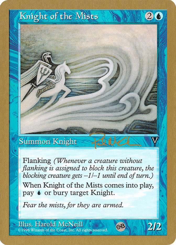 Knight of the Mists (Paul McCabe) (SB) [World Championship Decks 1997] | Fandemonia Ltd