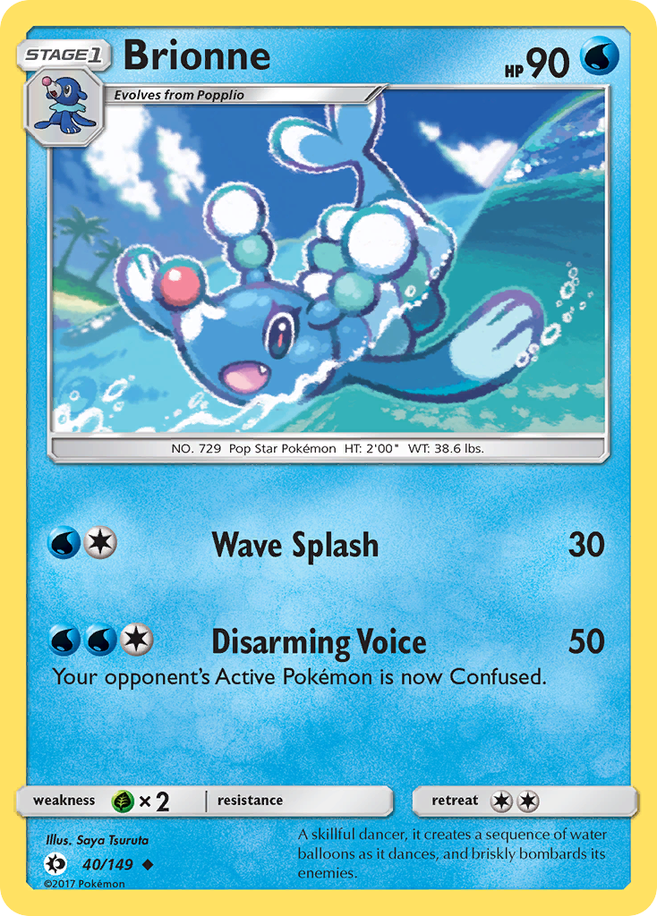 Brionne (40/149) [Sun & Moon: Base Set] | Fandemonia Ltd