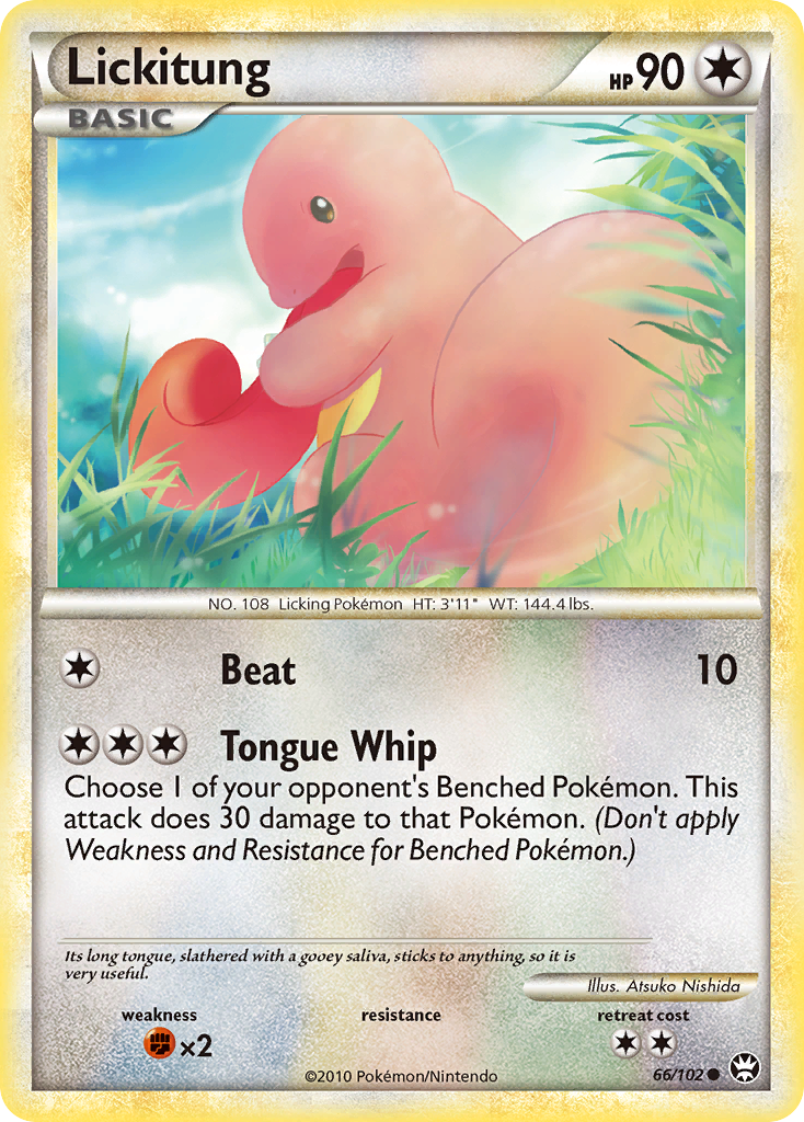 Lickitung (66/102) [HeartGold & SoulSilver: Triumphant] | Fandemonia Ltd