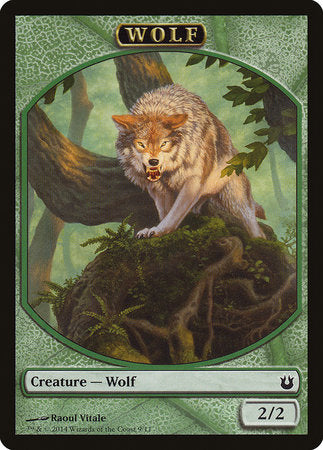 Wolf Token [Born of the Gods Tokens] | Fandemonia Ltd