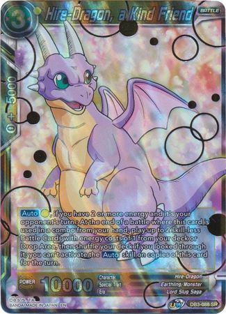 Hire-Dragon, a Kind Friend [DB3-088] | Fandemonia Ltd