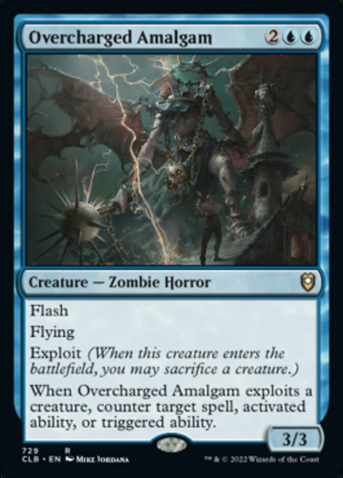 Overcharged Amalgam [Commander Legends: Battle for Baldur's Gate] | Fandemonia Ltd