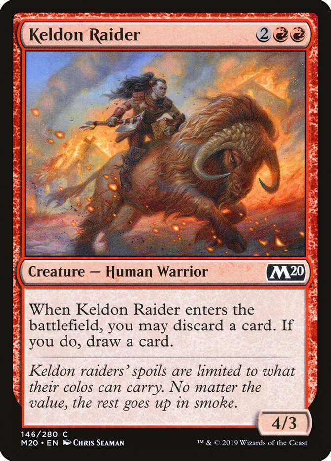 Keldon Raider [Core Set 2020] | Fandemonia Ltd