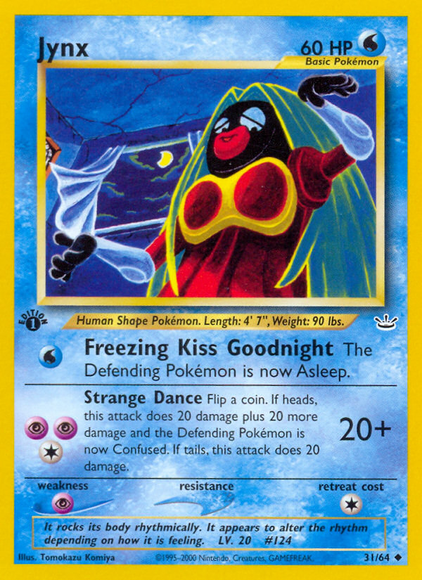 Jynx (31/64) [Neo Revelation 1st Edition] | Fandemonia Ltd