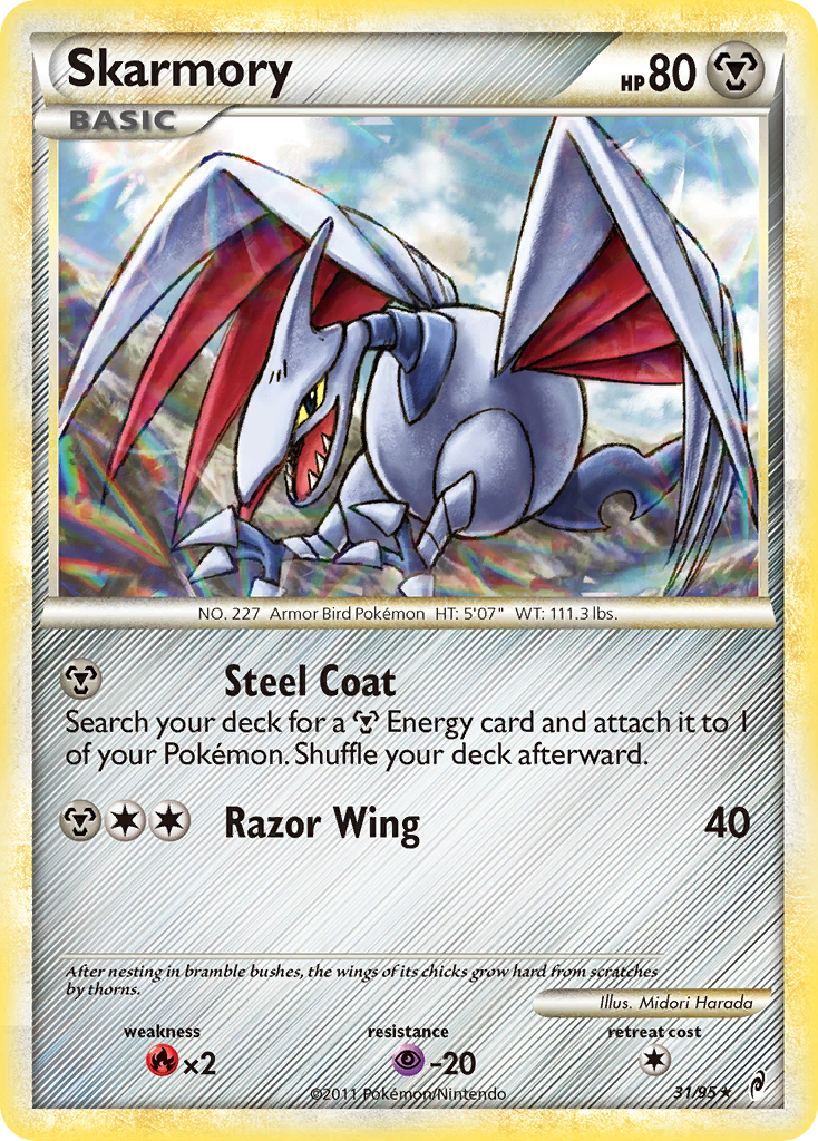 Skarmory (31/95) [HeartGold & SoulSilver: Call of Legends] | Fandemonia Ltd