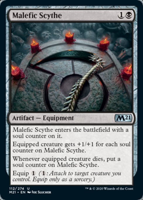 Malefic Scythe [Core Set 2021] | Fandemonia Ltd