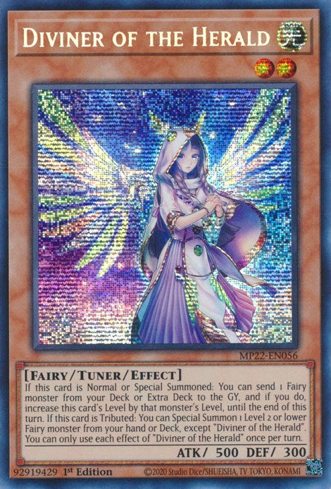 Diviner of the Herald [MP22-EN056] Prismatic Secret Rare | Fandemonia Ltd