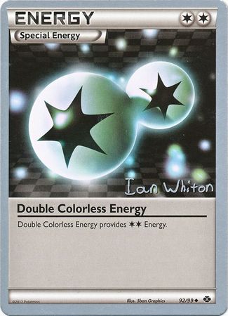 Double Colorless Energy (92/99) (American Gothic - Ian Whiton) [World Championships 2013] | Fandemonia Ltd