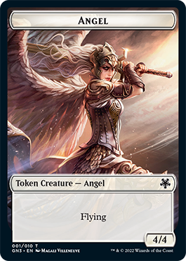 Zombie // Angel Double-Sided Token [Game Night: Free-for-All Tokens] | Fandemonia Ltd