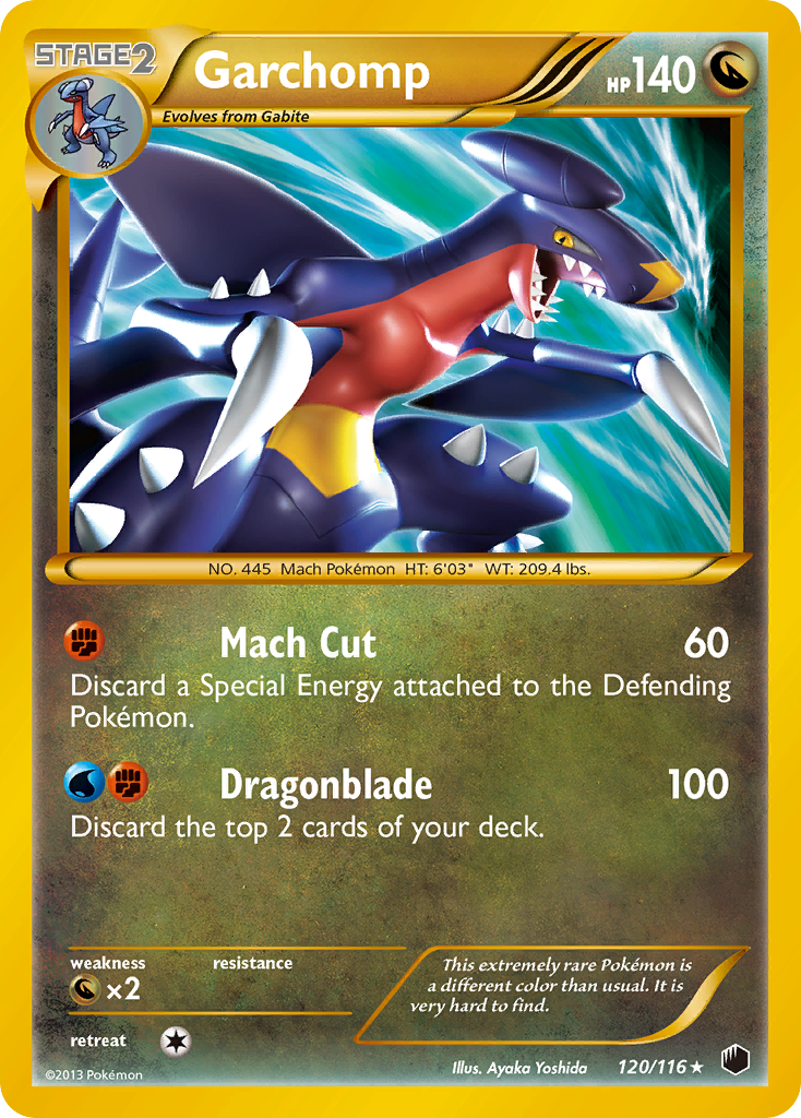 Garchomp (120/116) [Black & White: Plasma Freeze] | Fandemonia Ltd